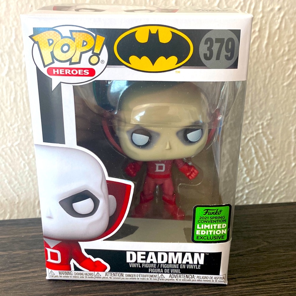 Funko Pop hero’s Deadman #379 2021 spring convention limited edition exclusive